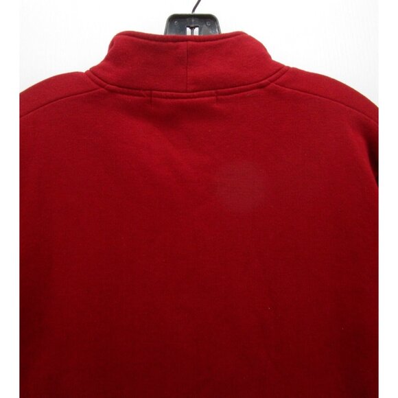 VINTAGE Sweatshirt Large Pullover 1/4 Snap Embroidered Art Chinawear * - Picture 8 of 11